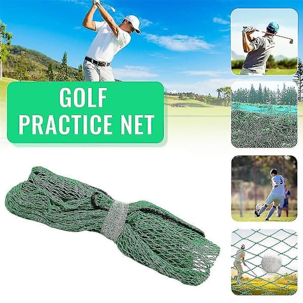 3*3m Golfnet Golftræningsnet til træning Driving Indendørs Udendørs