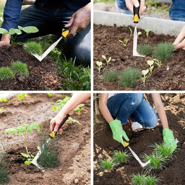 1 Piece Manual Weeder, Weed Scraper, Weed Knife, Manual Weed Knife, Hand Weeder, Suitable for Weeding in Garden/Vegetable Patch