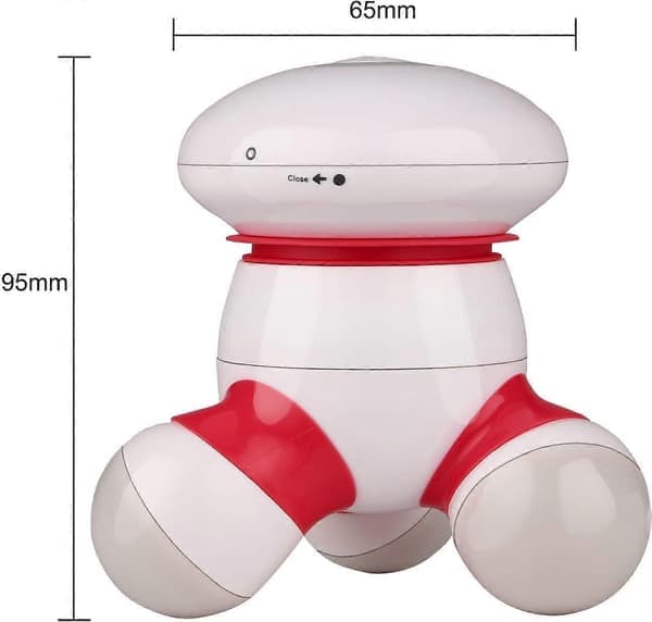 Mini Massager Portable Handheld Electric Vibrating Deep Tissue Massager for Back, Neck, Hand, Shoulder