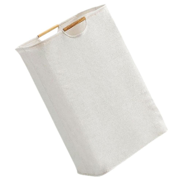 Oppbevaringskasser Klær Foldbar Vask Kurv Sammenleggbar Oppbevaringskurv Vaskeri Oppbevaringsboks Sammenleggbar Vask Kurv Hvit 56x40cm White 56x40cm