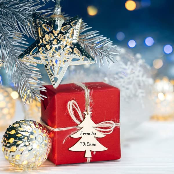 Gør-det-selv Julepynt i Træ, Træjuletræspynt