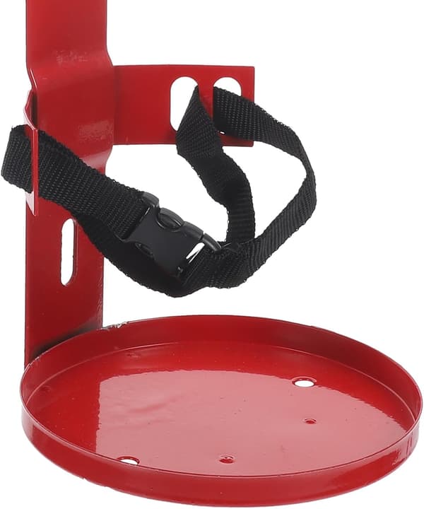 Fire Extinguisher Hanger Fire Extinguisher Bracket Holder Space-Saving Easy to Install Iron Polyester