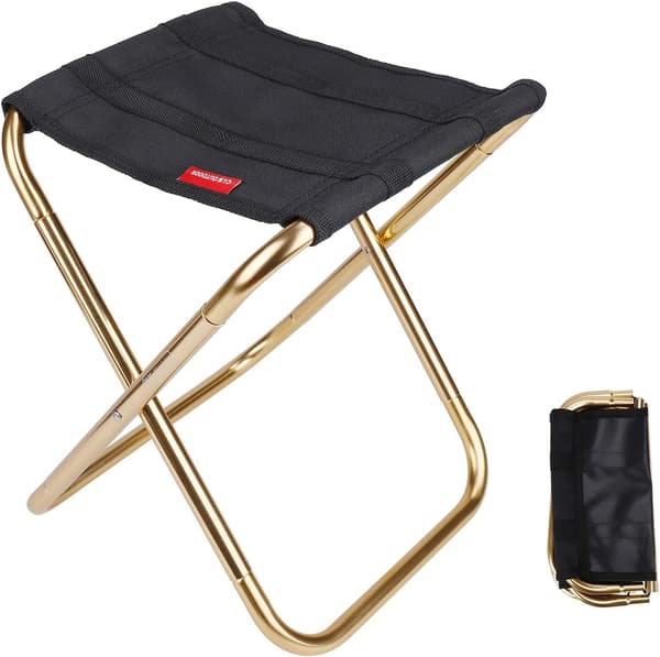 Camping Sammenleggbar Krakk Mini Krakk Campingstol Bærbar Sammenleggbar S