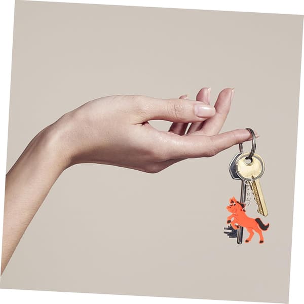 12pcs Horse Keychain Wallet Keychain Animal