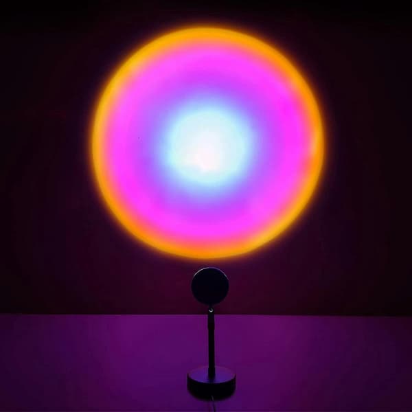Sunset Projection Lamp, LED Night Light Projector, Romantic Visual LED Light for Home Party Living Room