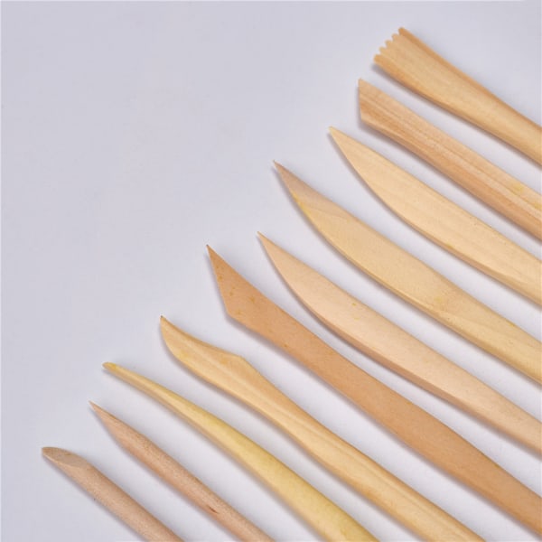 Wooden Polymer Clay Keramik Lege Dej Modeling Tools