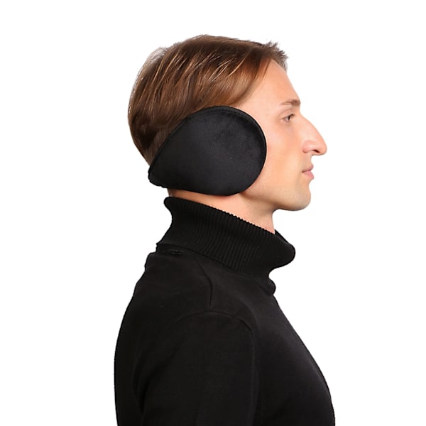 Öronmuffar Unisex Klassiska Fleece Öronvärmare Vinteraccessoar Utomhus Öronmuffar lätta att bära lätta att tvätta och hållbara