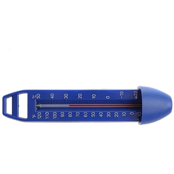 Pooltermometer - Svømmetermometer til pool - Udendørs og indendørs termometer til spa - 16,7 cm