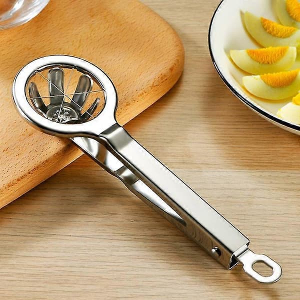 Egg Slicer for Kitchen, Non-slip, Practical Kitchen Utensil, Egg Divider for Hotel