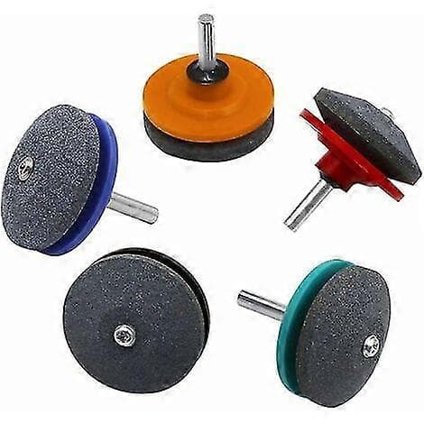 Lawn Mower Sharpening Bits Lawn Mower Blade Sharpener Manual Drill, Garden Tool Sharpener