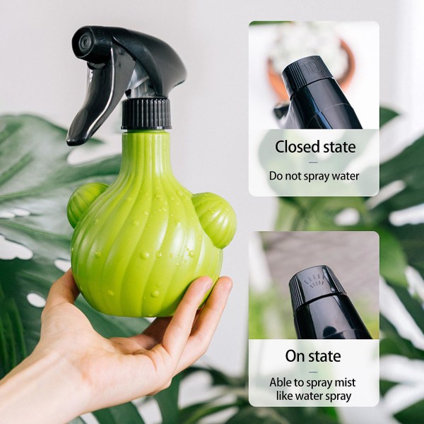 500 ml Plastsprayflaska - Tomma Sprayflaskor Återfyllningsbar Behållare för Vatten, Hår, Rengöringsprodukter