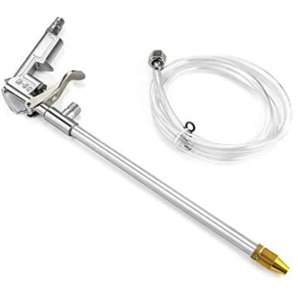 Spray gun, pneumatic aluminum air siphon, air cleaning engine, gun cleaning engine, 1/4\"