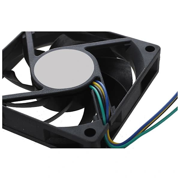 70x70x15mm 12V 4-Pin PWM PC Computer Case CPU Cooler Fan Black