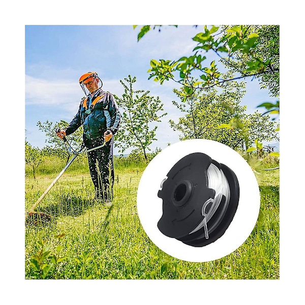 Trimmertråd erstatningsspole, 8,2 m 1,6 mm for trådløs gresstrimmer 550 A1