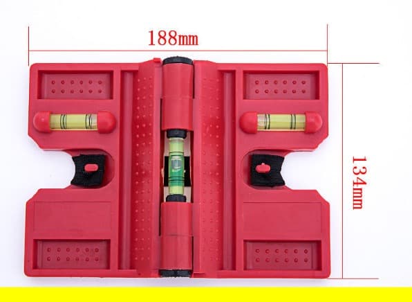 Magnetisk stolpeniveau foldbart stolpeniveau stift stolpeniveau A