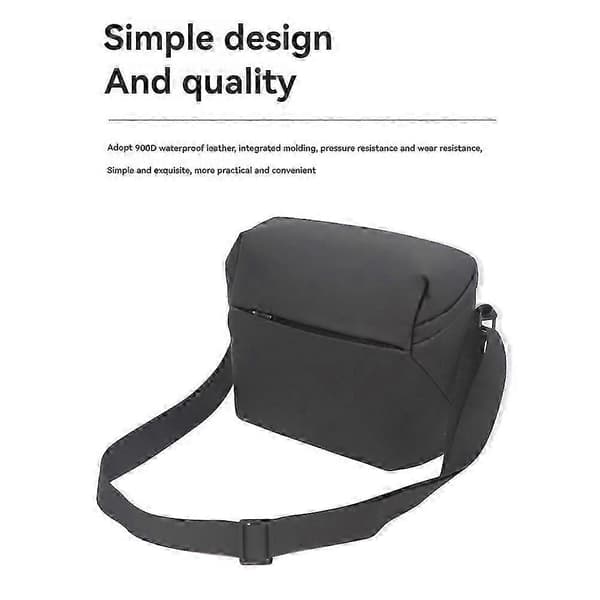 For DJI Mini 3 Pro/Mini 3 Drone Storage Shoulder Bag - Compatible with Mini 2, - Universal Protective Accessory Case Black szrh21