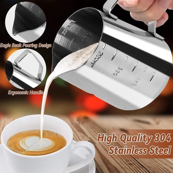 Kaffetamper, Kaffetamper 22 delar, Espressotillbehörsset med 58 mm kaffetamperverktyg