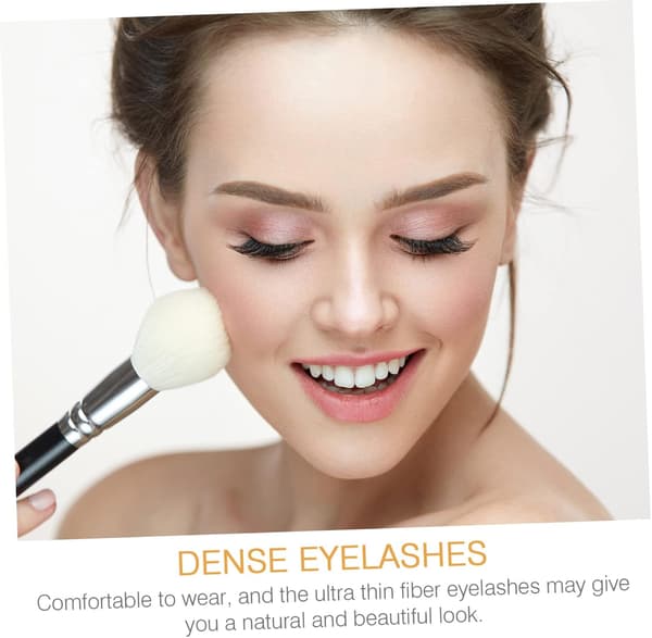 15 Pairs Dense Eyelashes Simulation Eyelash Strip for Daily Use