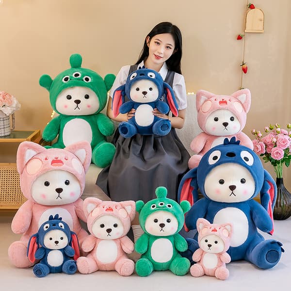 Hotsælgende, nye tie-dye Lily Little Bear forvandlet til en str