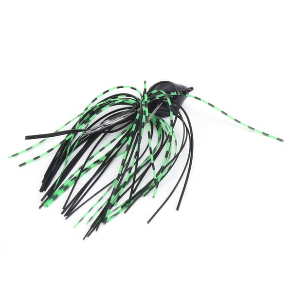 Willow Leaf Spinnerbait Bundfiskeri Lokkemiddel til Ferskvandsaborre Sort