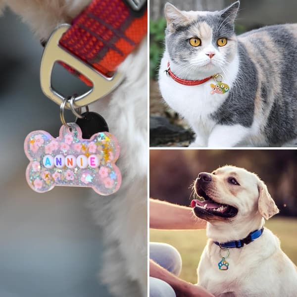 2 stk. DIY vedhæng silikoneforme kat hjerte hundeben harpiksstøbning ørering til UV epoxy halskæde nøglering håndværk smykkefremstilling