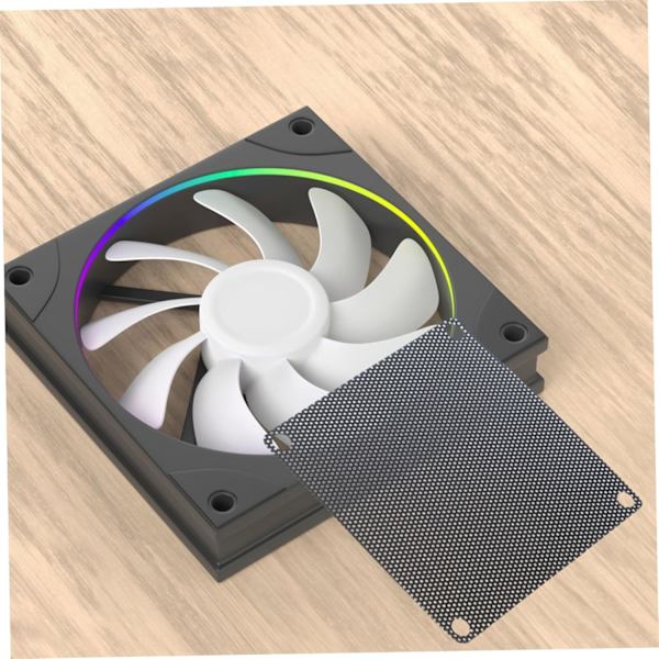 PC-filter sæt 10 stk. blæsernetfilter til computerkabinet støvtæt blæserbeskyttelse langvarig hardware