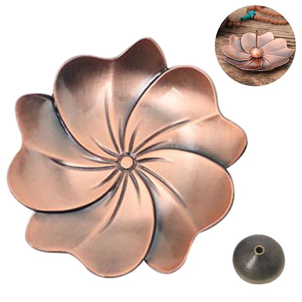 Røgelsesbrænder til røgelsespind, Hjemmeværelse Legering Sandaltræ Røgelsesbrænder Kreativ Antik Linje Røgelsesbrænder Røgelsesholder Style1 Style1