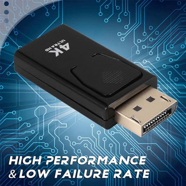 DisplayPort–HDMI-naarasadapteri, muunnin 1080P DP–HDMI