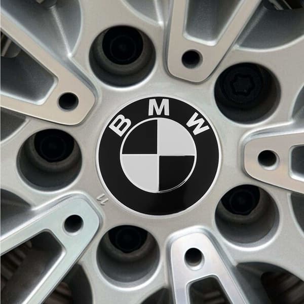 B01- 68MM 4-pak Centerkapsler BMW Sølv Sølv one size Silver one size