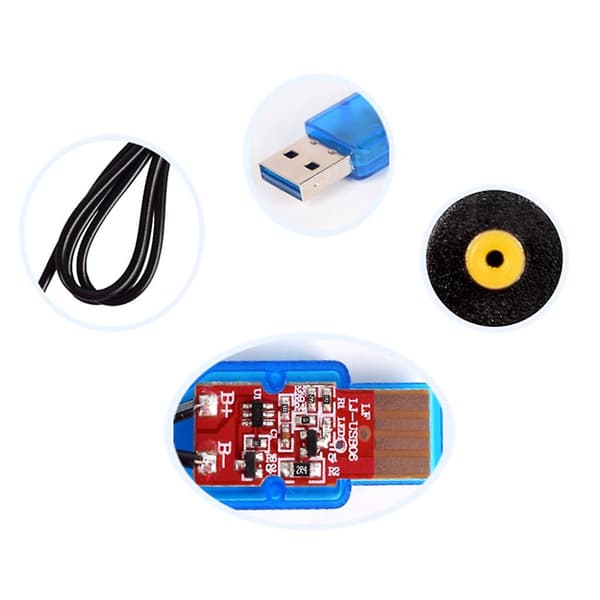 3.7v charger - 3.5mm Lipo battery intelligence USB drone electric