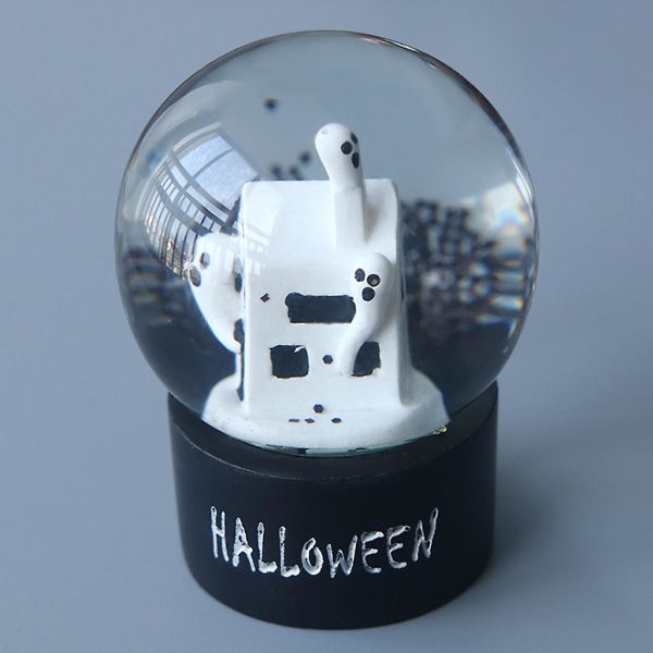 6 Pack Crystal Ball Kurpitsa Ghost Skull Ornament Hartsitelineet Halloween Koti Pöytäkoristeet Lapset Lahjat