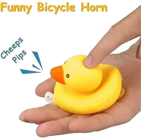Duck Bike Bell, Rubber Duck Bicycle Accessories With LED Light Set {db}
