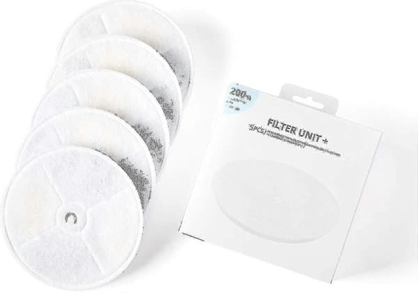 Petkit Filterpatron 5-pakning for bruk på Eversweet 2.0 & 3.0 & Cybertail vanndispensere