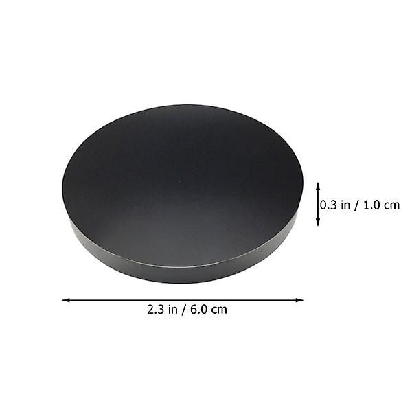 Obsidian Speil Obsidian Speil Meditasjonsdekorasjon For Soverom Stue Svart 6X6X1CM