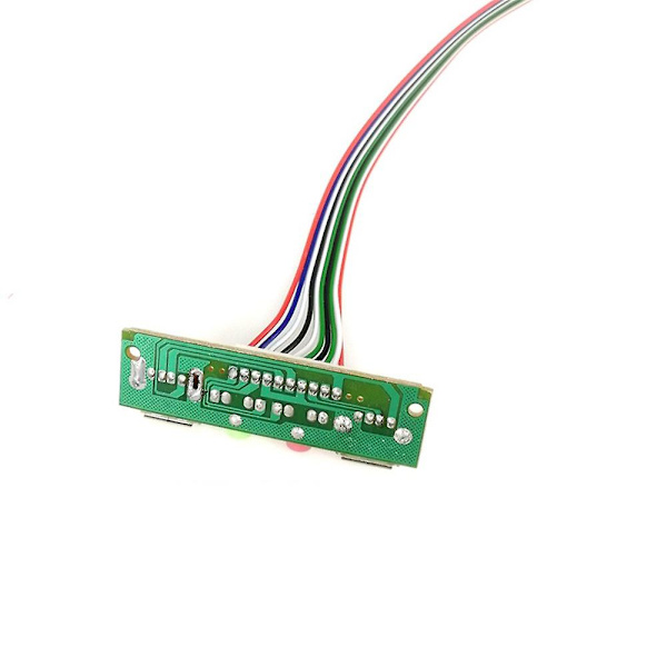2 USB-liä PC-tietokoneen kotelo 6,8 cm etupaneeli USB-ääniliitäntä mikrofonille ja kuulokkeille kaapeli 6,8 cm