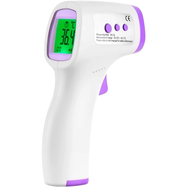 LCD Infrarød Digital Temperaturmålings Termometer Til Hjem Udendørs Indendørs Infrarød Og Laser Termometre