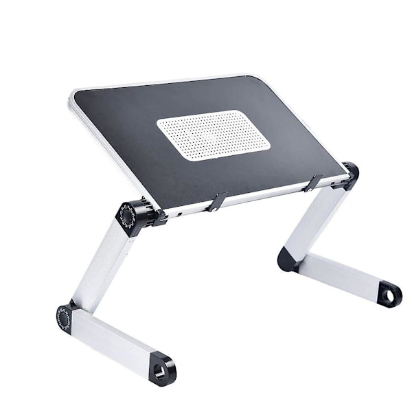 Aluminium Laptop Stativ Med CPU Blæser Bærbar Foldbar Laptop Løfter