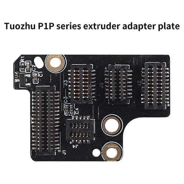 Extruderadapterplatta Hot End Värmestav Temperaturmätningskabel Kopplingsplint 3D-skrivartillbehör för P1P Bambu Lab