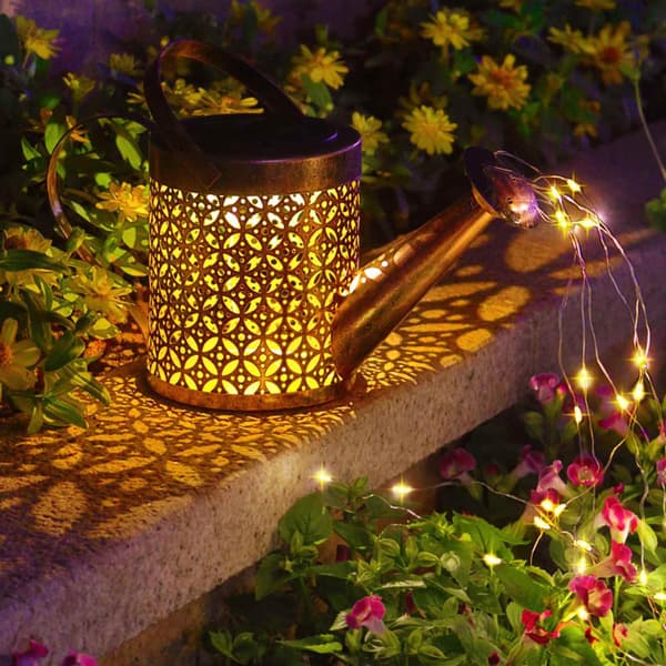 Solvandsvarmer LED-lampe til haven{BT} 456 456