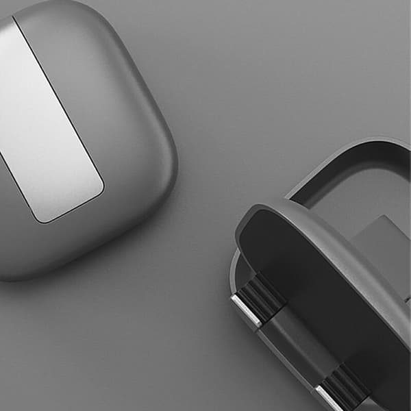 Fleksibel tablet telefonholder universal mobiltelefonholder foldbart skrivebordsstativ til iPhone 11 Pro til 5G-telefon sort