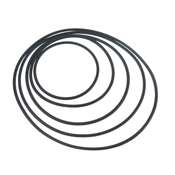 1/1,5 mm pyöreät hihnat vaihdettavat kestävät 10 kpl sekoitettuja kokoja 80-130 mm hihnat nauhureille (FMY) 1mm wide