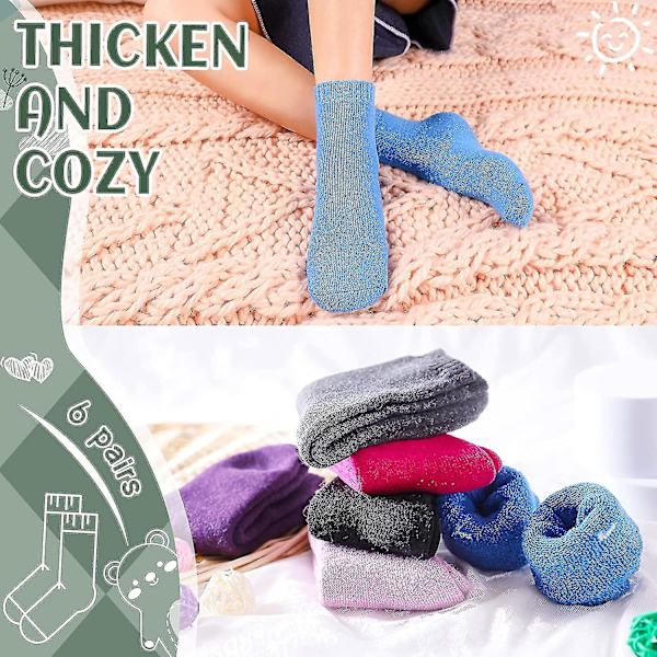 Varmullesockor för barn, vinter, enfärgade, för pojkar och flickor, vandring, termiska stövlar