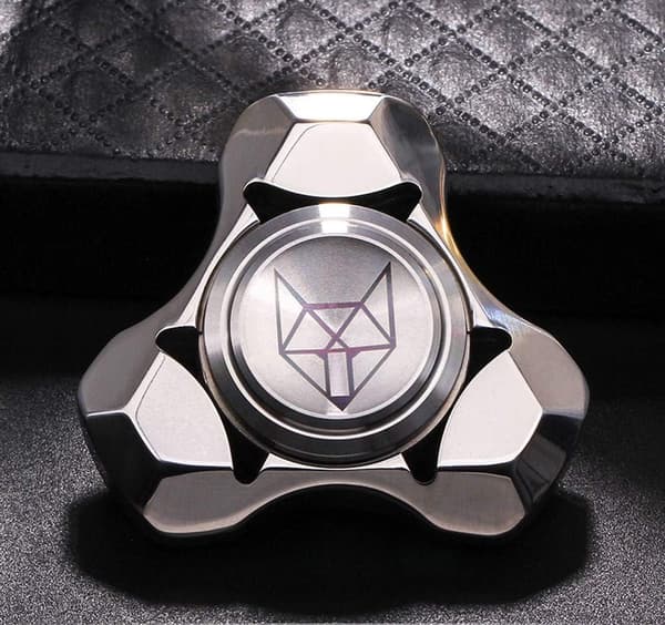 1,5'' Tri Metal Spinner Fidget Legetøj Prime, R188 Rustfrit Stål