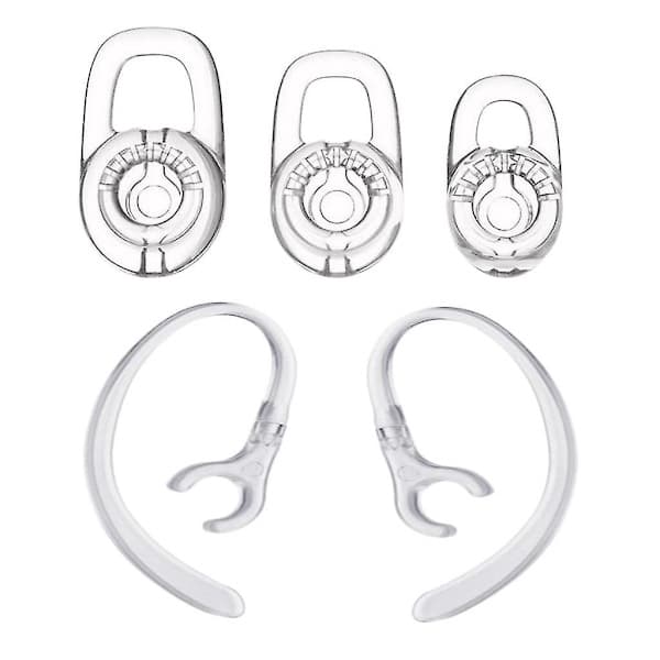 10x Silicone Earbuds with 360 Degree Rotating Ear Hook for Plantronics M70