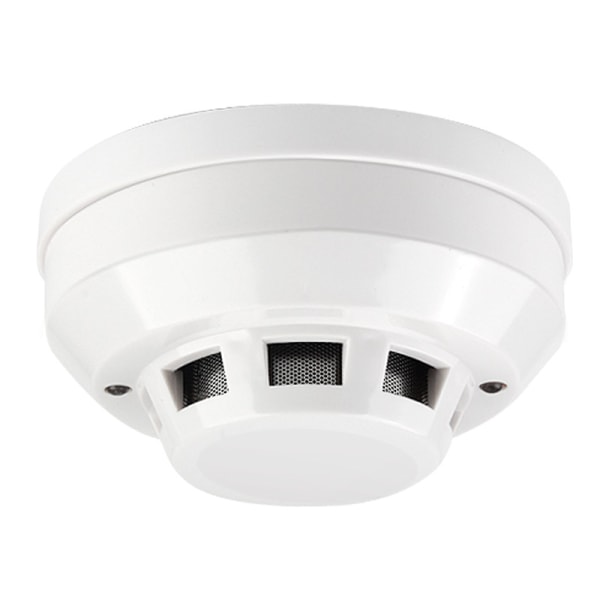 Smoke Alarm Fire Detector, Battery Included Photoelectric Smoke Detector with Test Button and Low Battery Signal, Small