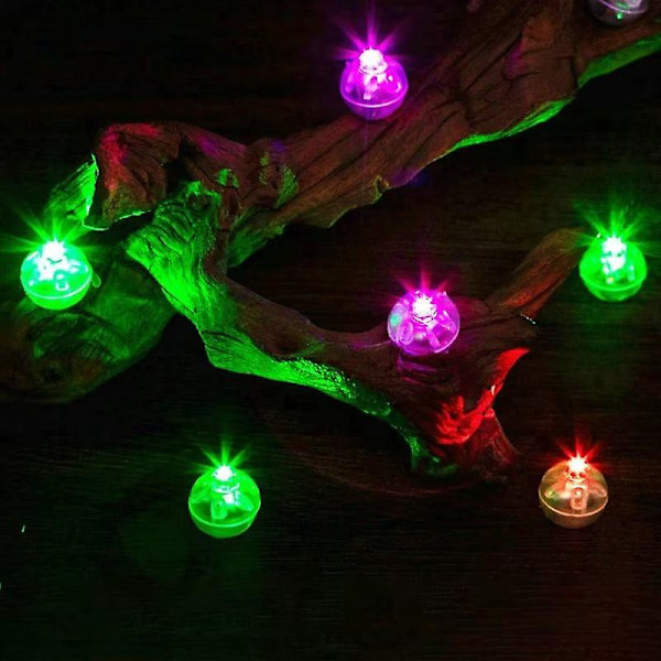 30 stk LED Ball Lampe Farve Multifarvet Lys Pool Have Dekoration