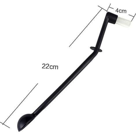 (2-pack) Coffee Machine Cleaning Brush, Pearl Espresso Machine Cleaning Tool, Spoon Coffee Cleaning Tool