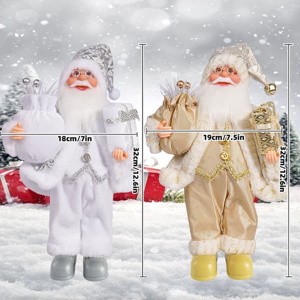 Julepynt Julemandsfigur Ornament, Guld Julemand