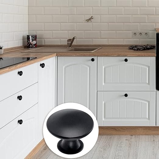 Håndtak / Knopp - 12 knotter til kommode og skap 160