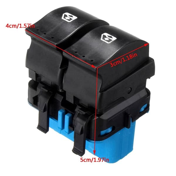 Electric Window Control Switch Right 8200108269 for Trafic 2 - NV400 MOVANO VIVARO